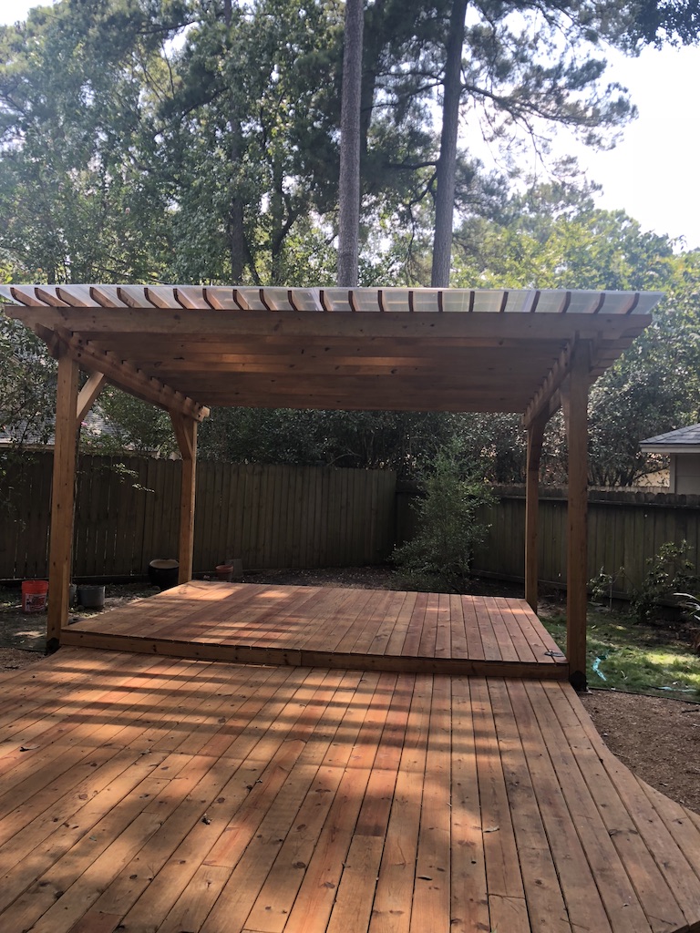 Our First Pergola